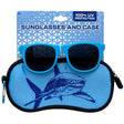 Luv Her Blue Sunglasses with Carrying Case