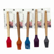 Assorted Silicone Basting Brush with Wooden Handle
