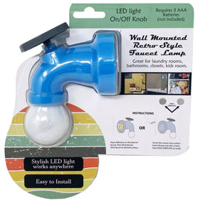 Wall Mounted Retro Style Faucet Lamp
