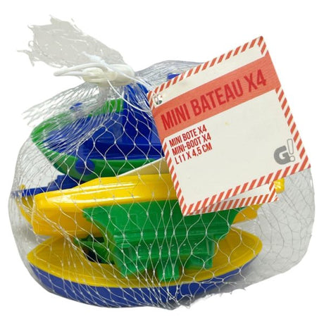 Mini Boats 4 Count Multipack