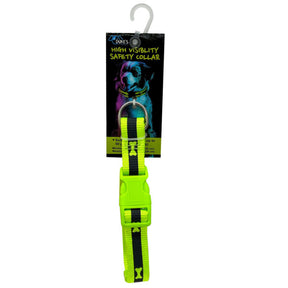 20" High Visibility Pet Buckle Collar