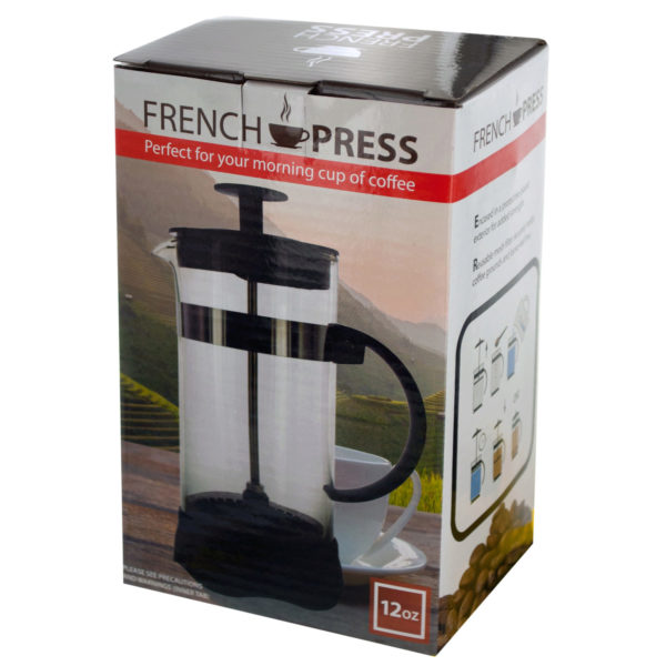 12 oz. French Press Coffee Maker