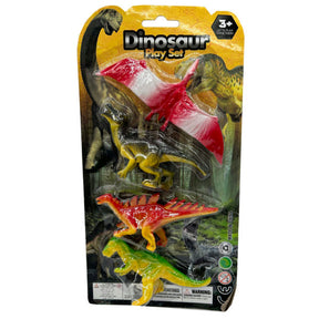 4 Piece Dinosaur Figurines Set