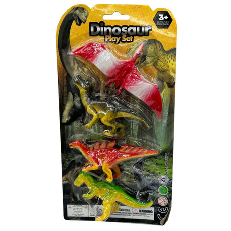 4 Piece Dinosaur Figurines Set