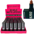 City Color Iconic Be Bold Matte Lipstick In Countertop Display