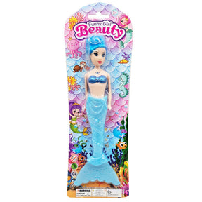 9.25" Mermaid Doll in Assorted Colors