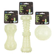 Glow in the Dark Squeaking Dog Chew Toy Assortment