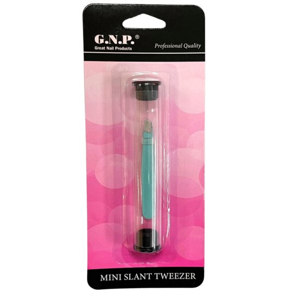 GNP Mini Slant Tweezer with Travel Case