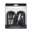 Celavi Professional 5 Piece Nail Care Kit with Portable Travel Pouch