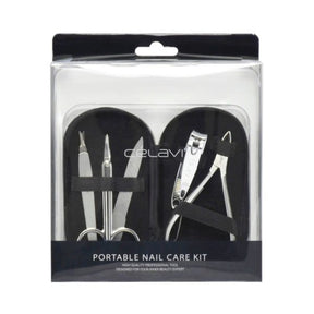 Celavi Professional 5 Piece Nail Care Kit with Portable Travel Pouch