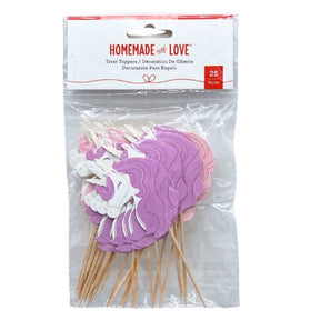 American Crafts 25 Count Unicorn Party Picks