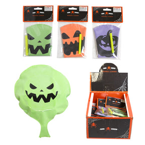 Whoopee Cushion Halloween 3asst 6.3in Dia In 36pc Pdq/party Favor Class Exchange