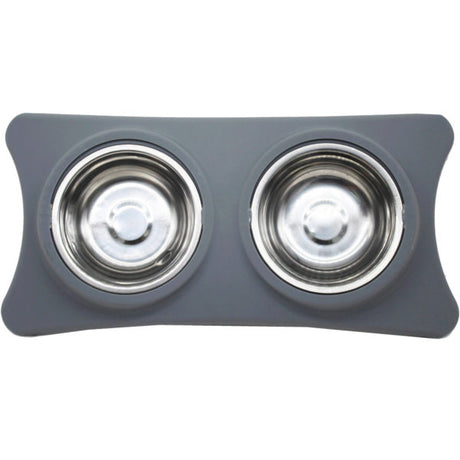 2 Bowl Easy Clean Pet Feeding Station