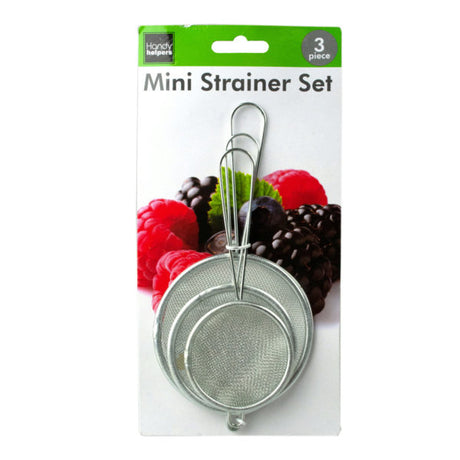 Stainless Steel Mini Strainer Set