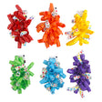 Curly Bow 2pk Brite Varnish W/polka Dot Print 6ast