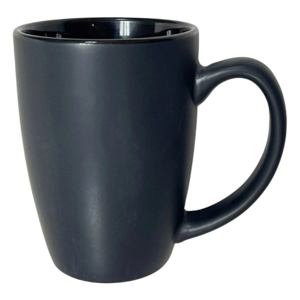 14oz Matte Black Challenge Ceramic Mug