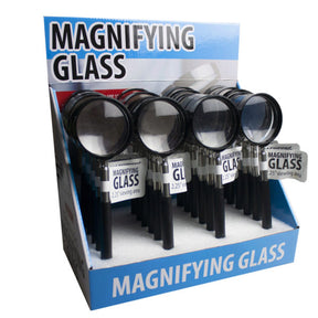 Extendable 5x Magnifier with Telescoping Handle Countertop Display