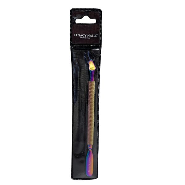 Legacy Nails Professional Multicolor Nail Pusher 2 in 1