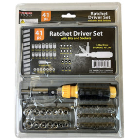 Ratchet Driver Set with Carrying Case