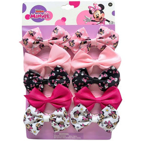Minnie Mouse 10 Pack Bows Set in Assorted Colors and Designs