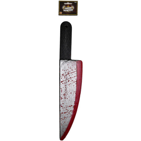 15" Bloody Butcher Knife Halloween Décor