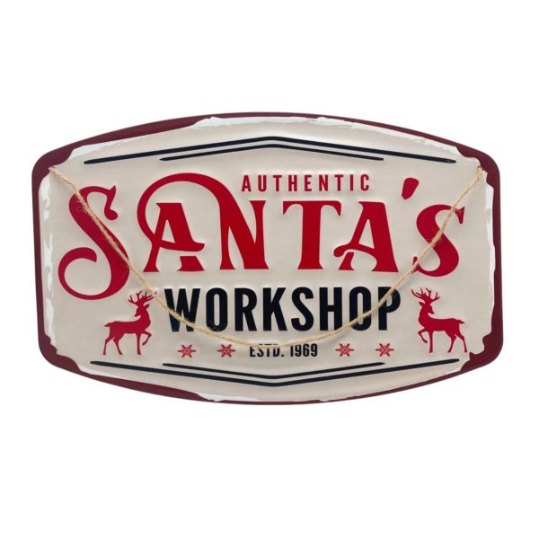Authentic Santa’s Workshop Christmas Wall Decor
