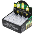 3.15" Decorative Warm White LED Candle Countertop Display
