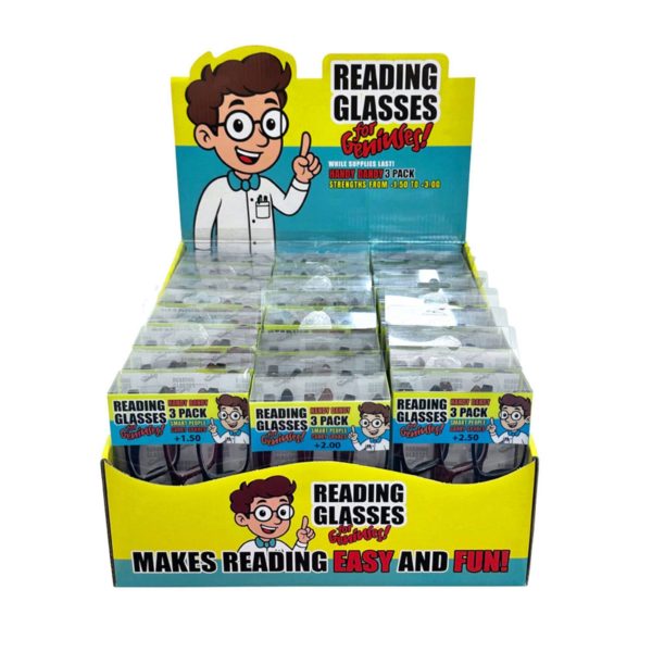 Reading Glasses 3 Piece Set