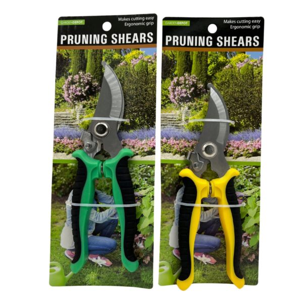 7.5" Assorted Color Gardening Pruning Shears