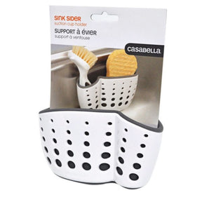 Casabella Sink Sider Suction Cup Sink Sponge and Brush Holder