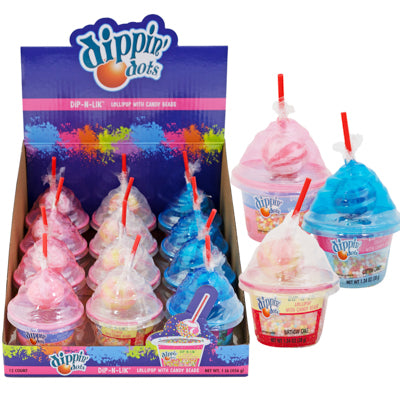 Dippin Dots Dip-n-lik 8 X 12-ct 1.34-oz Counter Display