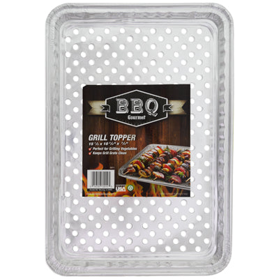 Aluminum Grill Topper 120pc 15x10.25x0.75in Floor Display