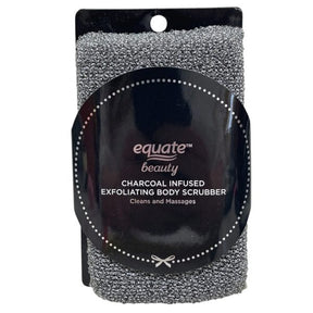 Equate Beauty Charcoal Infused Exfoliating Body Scrubber