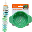 Kitchen Life Essentials Teal Plastic Can Colander on Clip Strip