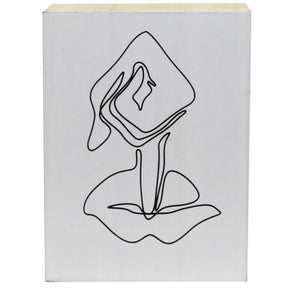 5" x 7" MDF Box Silhouette Whisper Decor
