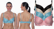 Women's Underwire Bras w/ Floral Embroidery