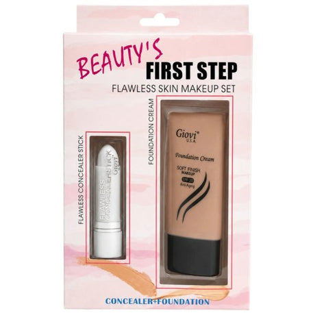 Beauty's First Step 2 Piece Flawless Skin Makeup Set