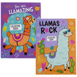 Coloring Book Llama 80-pg 2-assorted Counter Display
