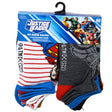 DC Justice League We Are Justice 10 Pack Kids No Show Socks in Sizes 6-8