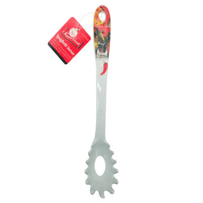 Melamine Spaghetti Server in Red Design
