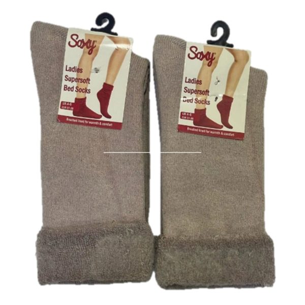 Soxy Super Soft Bed Socks in Size 9-11