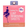 Fashion Diva 50 Count Flower Shaped Lint Removing Sheets
