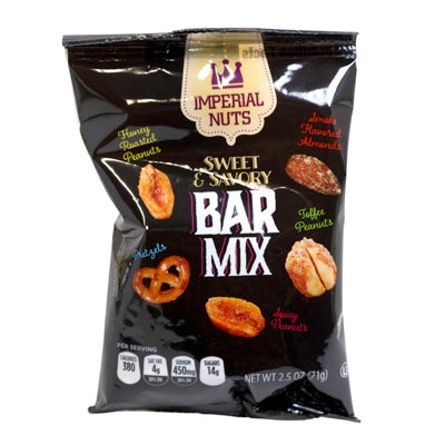 Nuts Bar Mix 2.5oz Sweet&savory