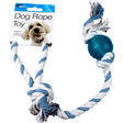 Dog Rope Toy with Plastic Ball