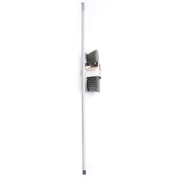11" Soft Bristle Broom with Cushioned Edges