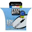 Tech Bits 5-in-1 Stylus Pen Laser Pointer