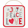 Joy Peace Love Christmas Themed Wall Home Decor