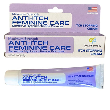 Drs. Pharmacy 1oz Maximum Strength Anti-Itch Feminine Care