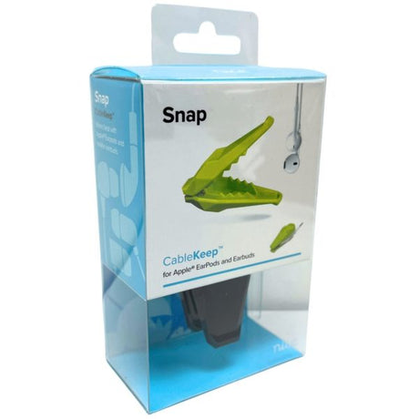 Nice Snap Cable Keep Earbud Holder in Alligator Design