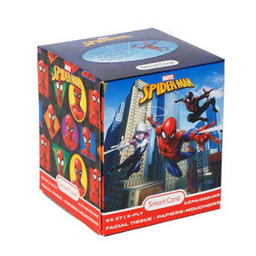 Facial Tissue 85ct Marvel Spiderman 2ply White Boxed